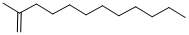 structure of CAS# 16435-49-7, 2-Methyl-1-Dodecene;2-Methyl-Dodec-1-Ene;2-METHYL-1-DODECENE