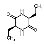 CAS#: 164453-64-9， (3S,6S)-3,6-Diethyl-2,5-Piperazinedione