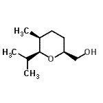 CAS#: 164649-90-5， [(2S,5S,6S)-6-Isopropyl-5-Methyltetrahydro-2H-Pyran-2-Yl]Methanol
