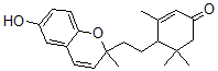 CAS#: 164672-55-3， 4-[2-(6-Hydroxy-2-Methylchromen-2-Yl)Ethyl]-3,5,5-Trimethylcyclohex-2-En-1-One