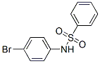 structure of CAS# 16468-97-6, 4'-Bromobenzenesulfonanilide;4'-Bromobenzenesulfonanilide;Benzenesulfonamide, N-(4-Bromophenyl)-;Benzenesulfonanilide, 4'-Bromo-