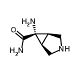 CAS#: 164799-13-7， (1R,5S,6S)-6-Amino-3-Azabicyclo[3.1.0]Hexane-6-Carboxamide