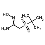 CAS 登录号：164982-43-8， N'-羟基-2-[(2-甲基-2-丙基)磺酰基]乙脒
