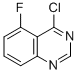 structure of CAS# 16499-60-8, 4-Chloro-5-Fluoro-Quinazoline;4-CHLORO-5-FLUOROQUINAZOLINE