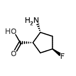CAS#: 165036-53-3， (1S,2R,4S)-2-Amino-4-Fluorocyclopentanecarboxylic Acid