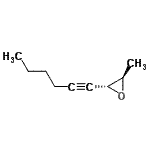 CAS#: 165038-25-5， (2R,3R)-2-(1-Hexyn-1-Yl)-3-Methyloxirane