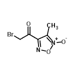 CAS#: 165067-00-5， 2-Bromo-1-(4-Methyl-5-Oxido-1,2,5-Oxadiazol-3-Yl)Ethanone