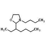 CAS#: 165101-57-5， 3-Butyl-2-(3-Heptanyl)-1,3-Oxazolidine
