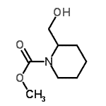 CAS#: 165104-66-5， Methyl 2-(Hydroxymethyl)-1-Piperidinecarboxylate