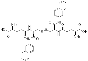 CAS#: 165174-63-0， (2S)-2-Amino-5-[[(1R)-1-[[(2R)-2-[[(4S)-4-Amino-5-Hydroxy-5-Oxo-Pentanoyl]Amino]-3-(2-Naphthylamino)-3-Oxo-Propyl]Disulfanylmethyl]-2-(2-Naphthylamino)-2-Oxo-Ethyl]Amino]-5-Oxo-Pentanoic Acid