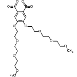 CAS#: 165254-21-7， 1,2-Bis{2-[2-(2-Methoxyethoxy)Ethoxy]Ethoxy}-4,5-Dinitrobenzene