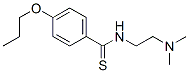 CAS#: 16531-44-5， N-[2-(Dimethylamino)Ethyl]-4-Propoxythiobenzamide