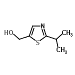 CAS#: 165315-76-4， (2-Isopropyl-1,3-Thiazol-5-Yl)Methanol