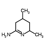 CAS#: 165383-78-8， 4,6-Dimethyl-3,4,5,6-Tetrahydro-2-Pyridinamine