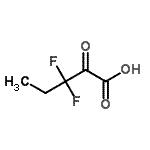 CAS#: 165544-38-7， 3,3-Difluoro-2-Oxopentanoic Acid