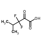 CAS#: 165544-39-8， 3,3-Difluoro-4-Methyl-2-Oxopentanoic Acid