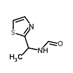 CAS#: 165668-13-3， N-[1-(1,3-Thiazol-2-Yl)Ethyl]Formamide