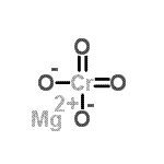 structure of CAS# 16569-85-0, Magnesium chromate;Chromic acid (H2CrO4), magnesium salt (1:1);Chromic acid, magnesium salt (1:1);MAGNESIUM CHROMATE