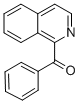 结构式 CAS# 16576-23-1, 1-异喹啉基苯基甲酮