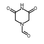 CAS#: 165824-59-9， 3,5-Dioxo-1-Piperazinecarbaldehyde