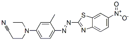 CAS#: 16586-42-8， 3-[Ethyl[3-Methyl-4-[(6-Nitrobenzothiazol-2-Yl)Azo]Phenyl]Amino]Propiononitrile