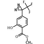 CAS#: 165963-72-4， Methyl 2-hydroxy-4-[3-(trifluoromethyl)-3H-diaziren-3-yl]benzoate