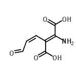 CAS#: 16597-58-3， (2Z)-2-Amino-3-[(1Z)-3-Oxo-1-Propen-1-Yl]-2-Butenedioic Acid