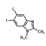 CAS#: 1662-23-3， 5,6-Difluoro-1,2-Dimethyl-1H-Benzimidazole