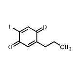 CAS#: 166524-85-2， 2-Fluoro-5-Propyl-1,4-Benzoquinone