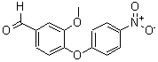 CAS#: 166904-09-2， 3-Methoxy-4-(4-Nitrophenoxy)Benzaldehyde