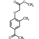 CAS#: 166953-80-6， Methyl (4-Acetyl-2-Methylphenoxy)Acetate