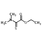 CAS#: 16703-48-3， Ethyl (Dimethylamino)(Thioxo)Acetate