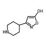 CAS#: 167414-93-9， 3-(4-Piperidinyl)-1,2-Oxazol-5-Ol