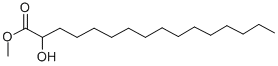 structure of CAS# 16742-51-1, 2-Hydroxy-Hexadecanoic Acid Methyl Ester;DL-Α-Hydroxypalmitic  Acid  Methyl  Ester,  Methyl  2-Hydroxyhexadecanoate;DL-ALPHA-HYDROXYPALMITIC ACID METHYL ESTER;Dl-A-Hydroxypalmitic Acid Methyl Ester