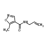 CAS#: 167538-17-2， N-Allyl-5-Methyl-1,2-Oxazole-4-Carboxamide