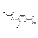 CAS#: 167626-99-5， 3-Methyl-4-(Propionylamino)Benzoic Acid