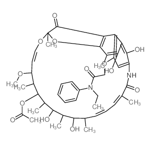 CAS#: 16784-09-1， 4-O-[2-[(Ethyl)Phenylamino]-2-Oxoethyl]Rifamycin