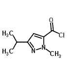 CAS#: 167889-80-7， 3-Isopropyl-1-Methyl-1H-Pyrazole-5-Carbonyl Chloride