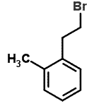 structure of CAS# 16793-90-1, 1-(2-Bromoethyl)-2-Methylbenzene;1- -2-METHYL-BENZENE;1-(2-Bromoethyl)-2-methyl benzene;1-(2-Bromo-ethyl)-2-methyl-benzene