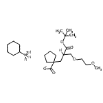 CAS#: 167944-94-7， Cyclohexanaminium 1-{2-[(2-Methoxyethoxy)Methyl]-3-[(2-Methyl-2-Propanyl)Oxy]-3-Oxopropyl}Cyclopentanecarboxylate