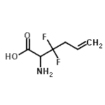 CAS#: 168101-97-1， 2-Amino-3,3-Difluoro-5-Hexenoic Acid