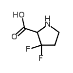 CAS#: 168102-06-5， 3,3-Difluoroproline