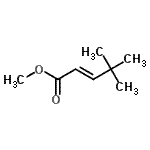 CAS#: 16812-85-4， Methyl (2E)-4,4-Dimethyl-2-Pentenoate