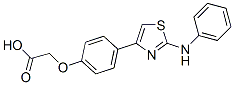 CAS#: 168127-35-3， 2-[4-[2-(Phenylamino)-1,3-Thiazol-4-Yl]Phenoxy]Acetic Acid