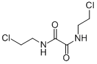 结构式 CAS# 16813-43-7, N,N'-二(2-氯乙基)草酰胺