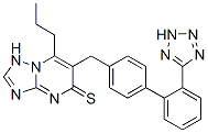 CAS 登录号：168152-67-8， 7-丙基-6-[[4-[2-(2H-四唑-5-基)苯基]苯基]甲基]-1H-[1,2,4]三唑并[1,5-a]嘧啶-5-硫酮