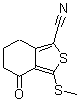 CAS#: 168279-53-6， 4,5,6,7-Tetrahydro-3-(Methylthio)-4-Oxo-Benzo[c]Thiophene-1-Carbonitrile