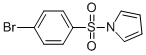 structure of CAS# 16851-84-6, 1-[(4-Bromophenyl)Sulfonyl]-1H-Pyrrole;1-[(4-Bromophenyl)Sulphonyl]-1H-Pyrrole 98%;1-[(4-Bromophenyl)Sulphonyl]-1H-Pyrrole;1-(4-BROMOPHENYLSULFONYL)-1H-PYRROLE