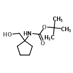 CAS#: 168540-07-6， 2-Methyl-2-Propanyl [1-(Hydroxymethyl)Cyclopentyl]Carbamate