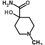 CAS#: 168818-61-9， 4-Hydroxy-1-Methyl-Piperidine-4-Carboxamide